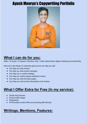 Ayush Mourya's Copywriting Portfolio.pdf