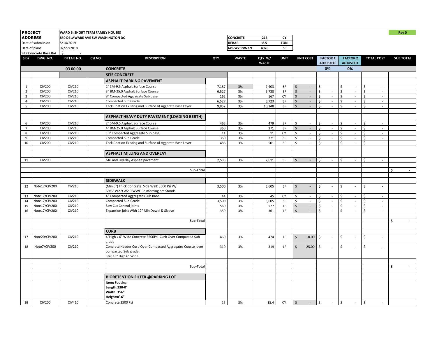 Site Package Sample File--Bidding Chapter.pdf