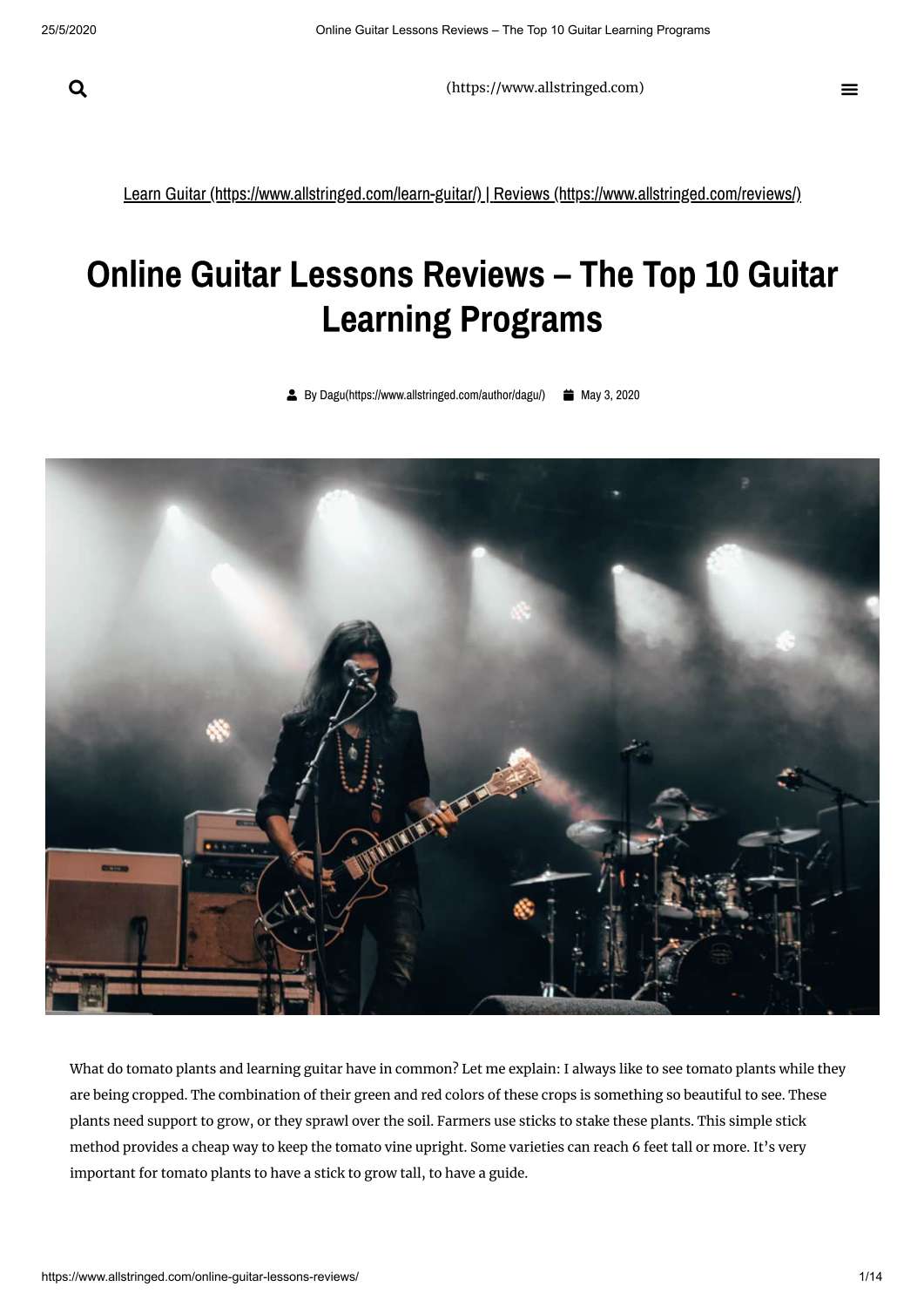 Sample Work #07 - Online Guitar Lessons Reviews – The Top 10 Guitar Learning Programs.pdf