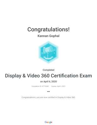 Display & Video 360 Certification Exam _ Google.pdf