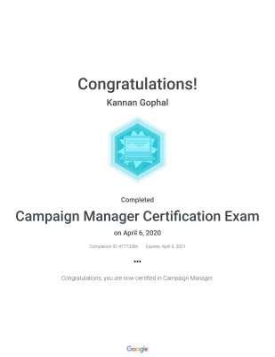 Campaign Manager Certification Exam _ Google.pdf
