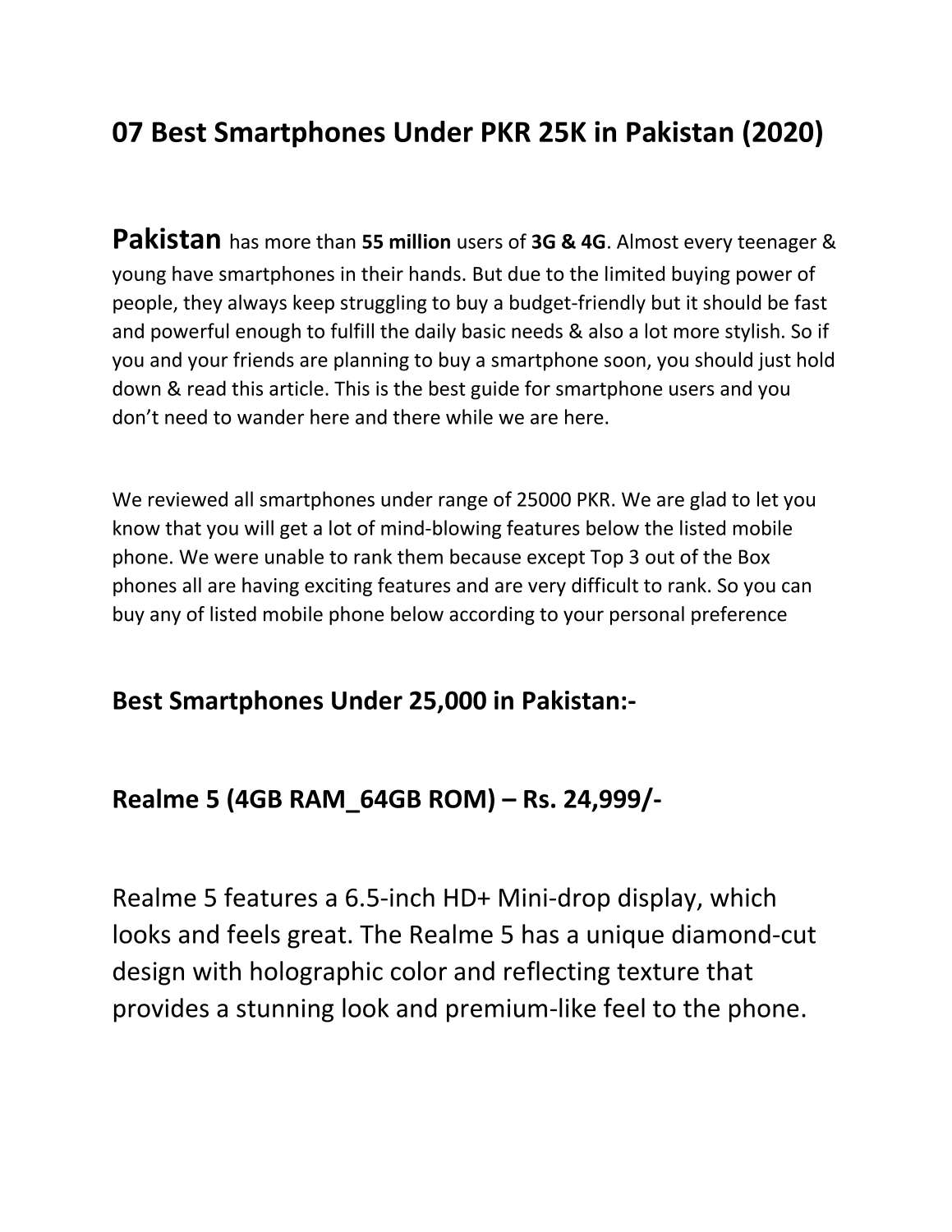 07 Best Smartphones Under PKR 25K in Pakistan.2020.pdf