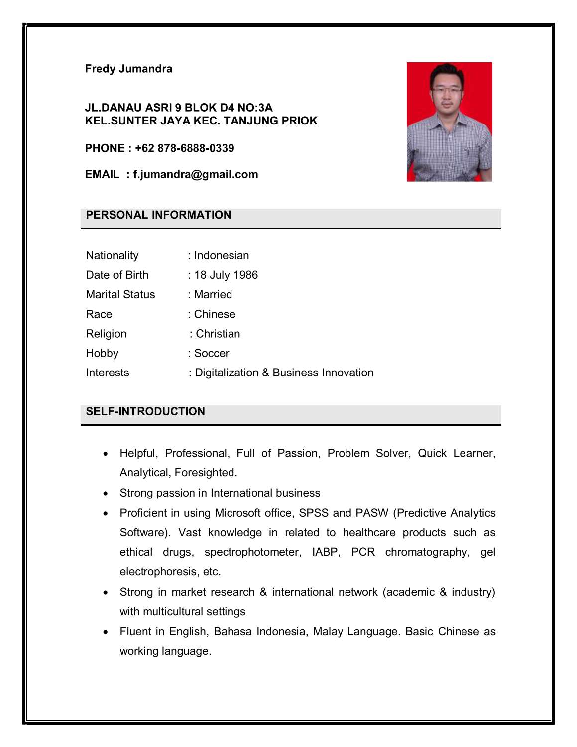 CV  Fredy Jumandra, MBA - V 0520.pdf