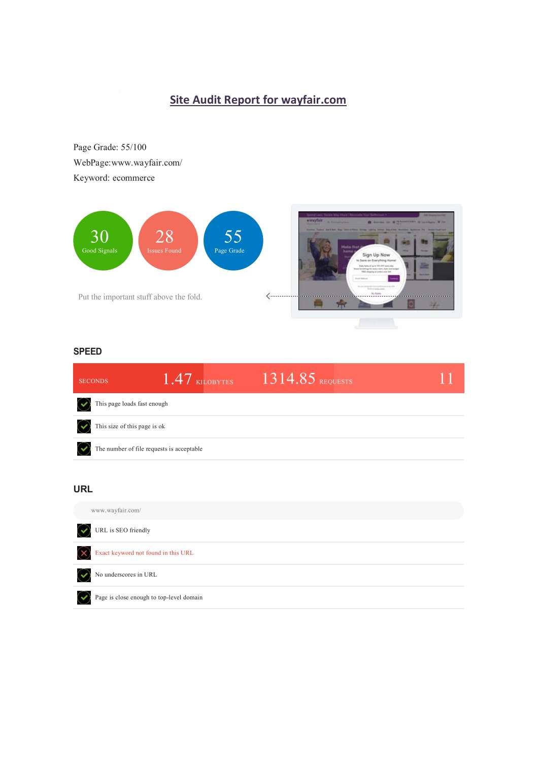 SEO audit for wayfair.pdf