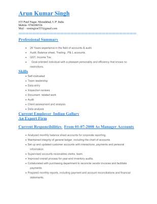 Arun Kumar Singh Resume.pdf