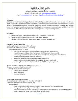Resume - Candice Kelly - Marketing Guru.pdf