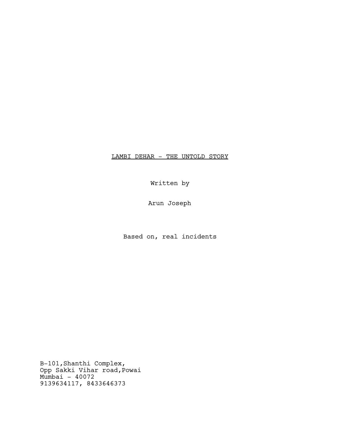 Lambi Dehar the untold story_First 16 pages_Draft-Producers copy 04.02.2019.pdf