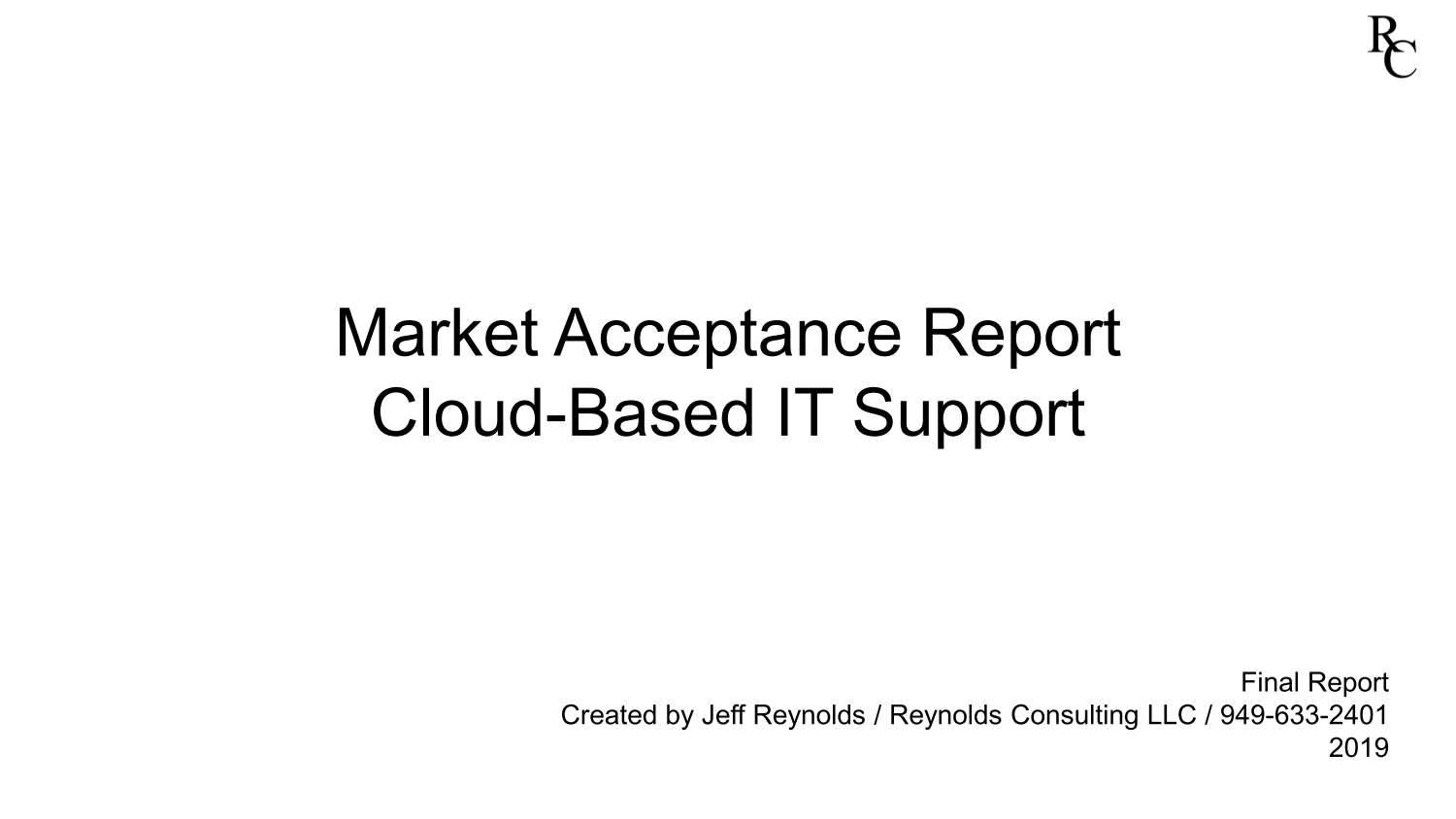 Reynolds Consulting - Product Development Example 3-2020.pdf