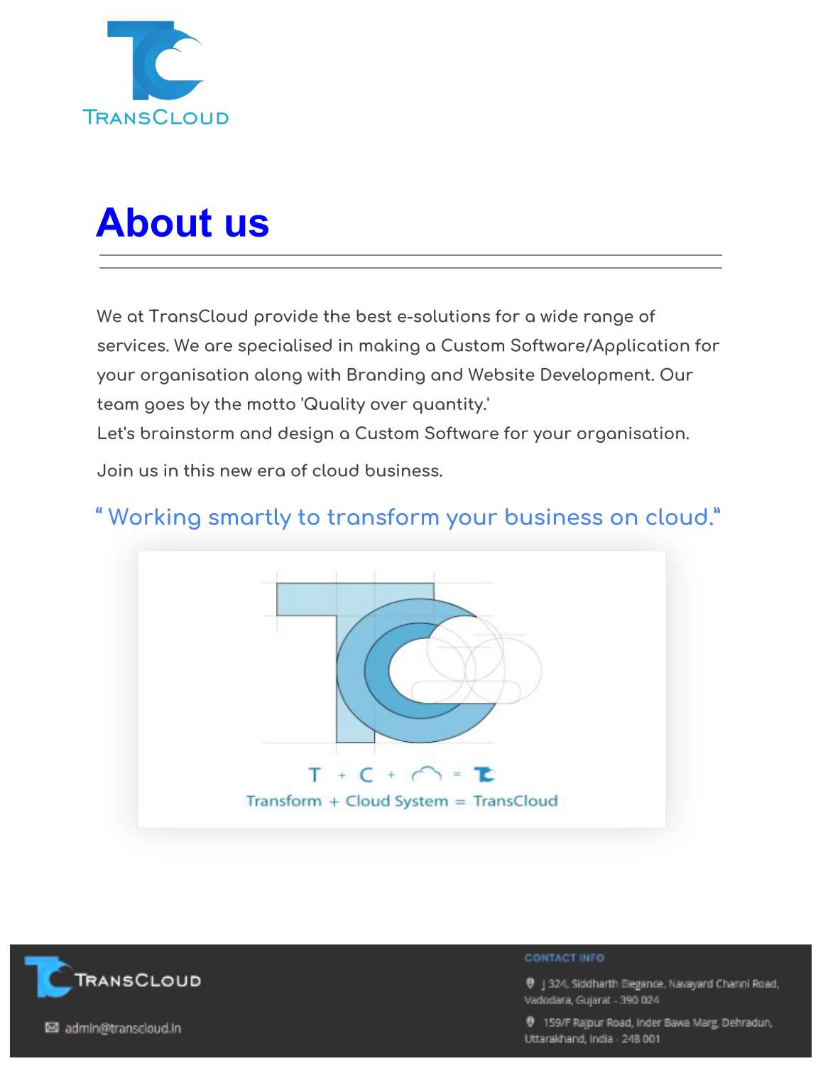 Brochure Of Transcloud.pdf