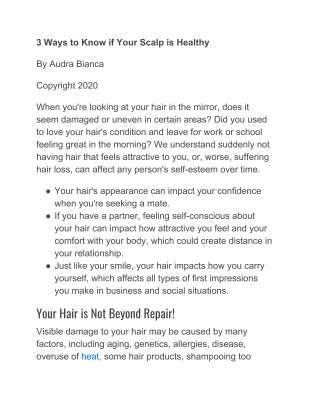 haircare writing sample.pdf
