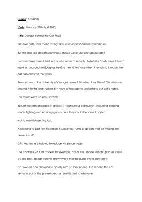 Danger Behind the Cat Flap - Spec Advertorial .pdf