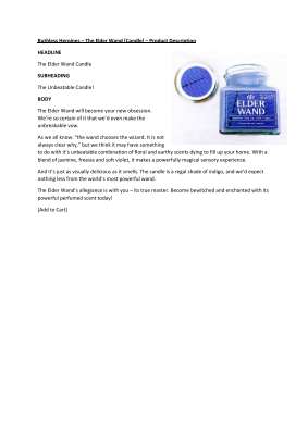 Ruthless Heroines - The Elder Wand [Candle] Product Description.pdf