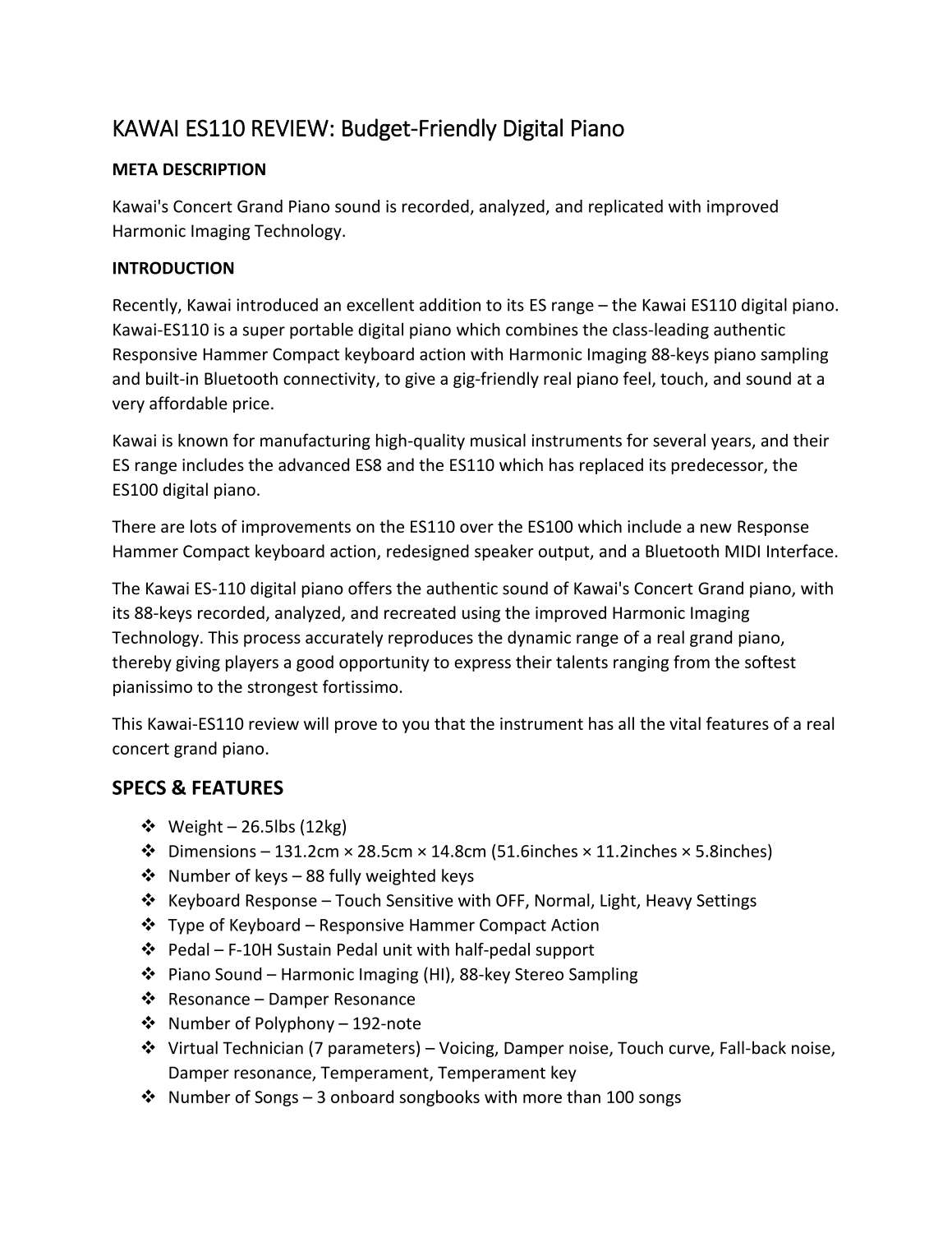 Kawai ES110 Digital Piano Review.pdf