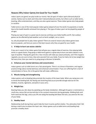 Reasons Why Indoor Games Are Good For Your Health.pdf