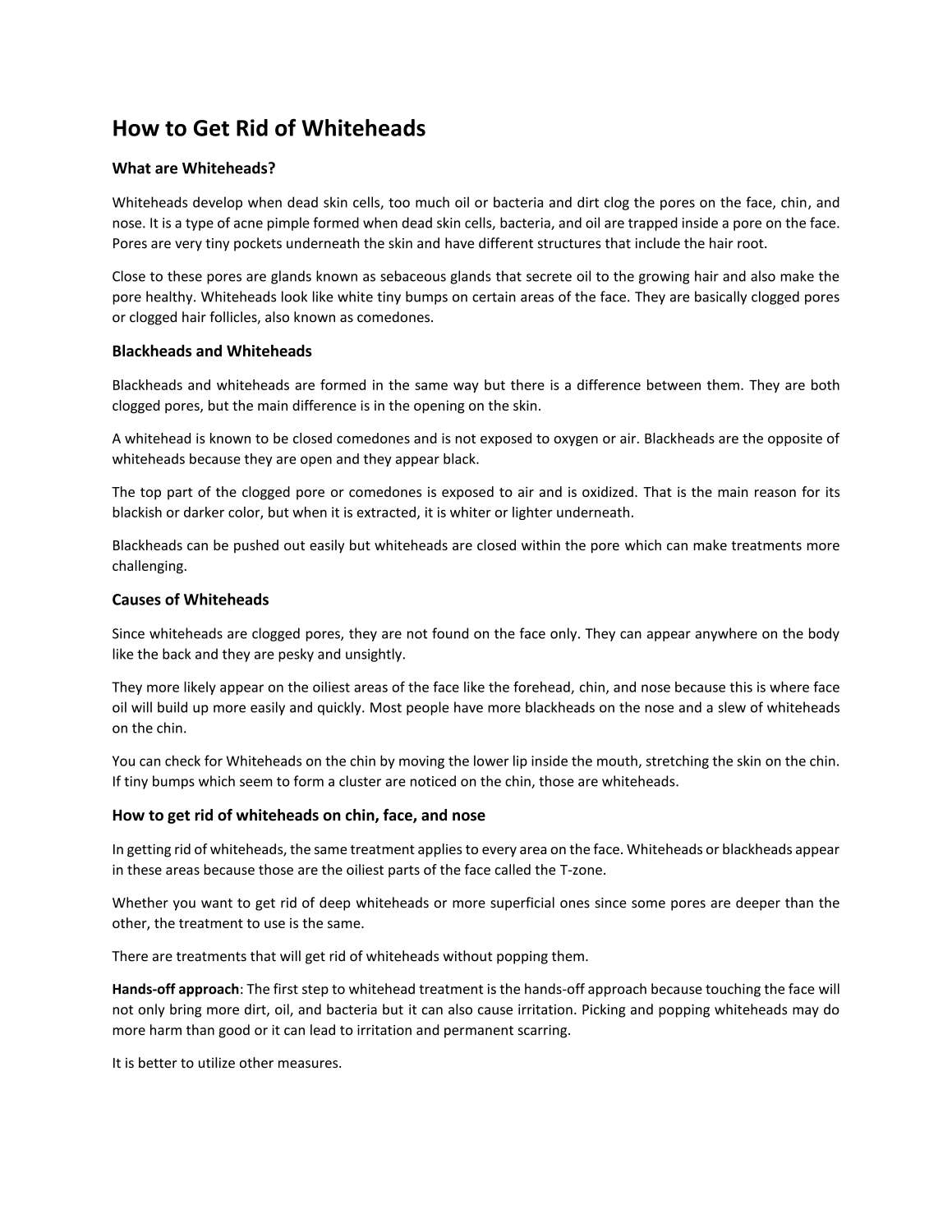 How To Get Rid of Whiteheads.pdf