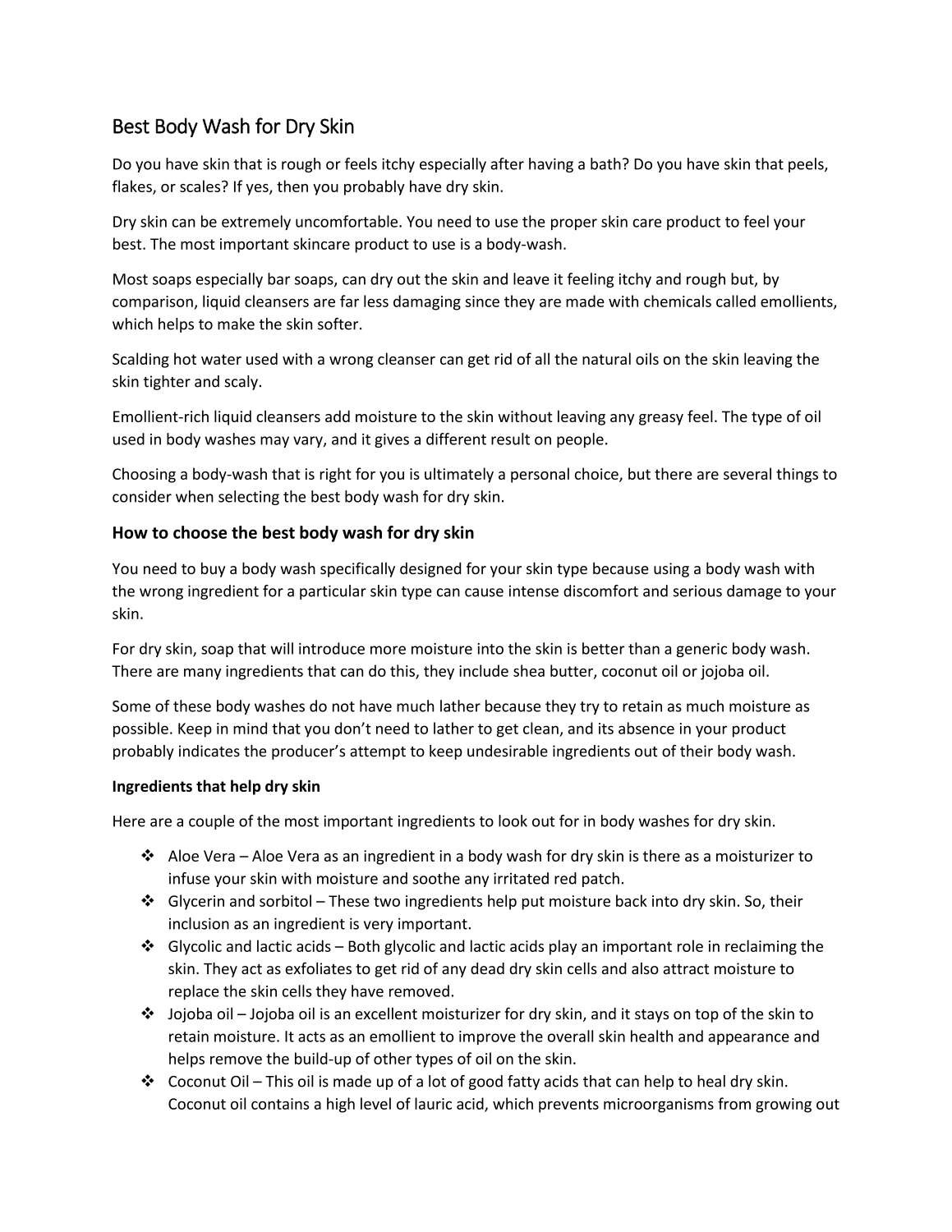 Best Body Wash for Dry Skin.pdf