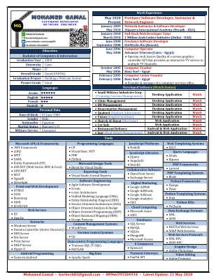 CV - Mohamed Gamal.pdf
