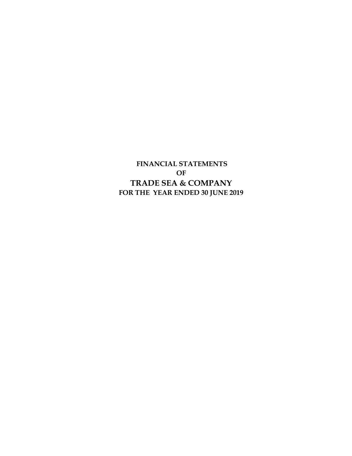 Trade Sea & Company_Financial Statements_2019.pdf