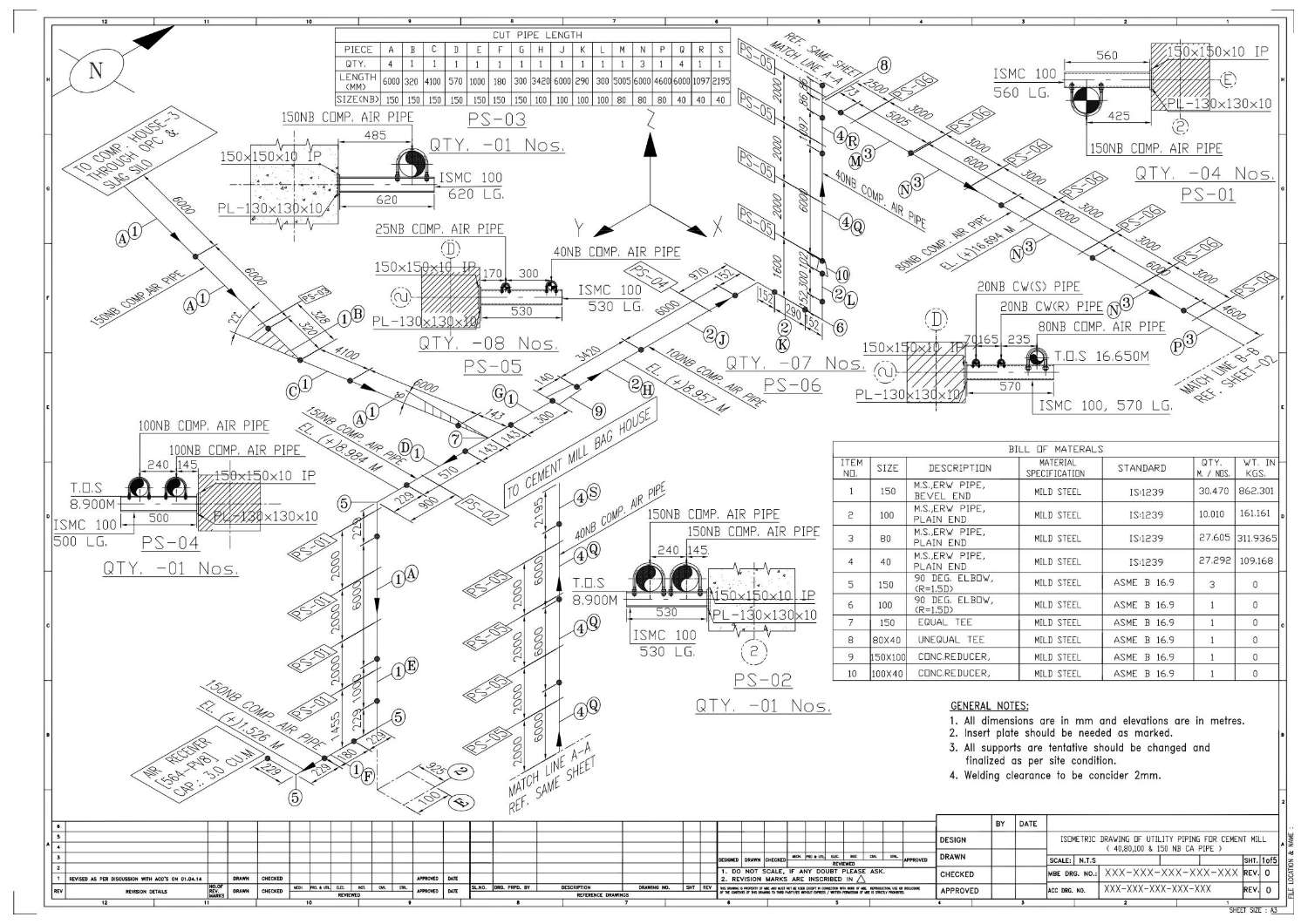 ISOMETRIC DRAWING OF CEMENT MILL.pdf