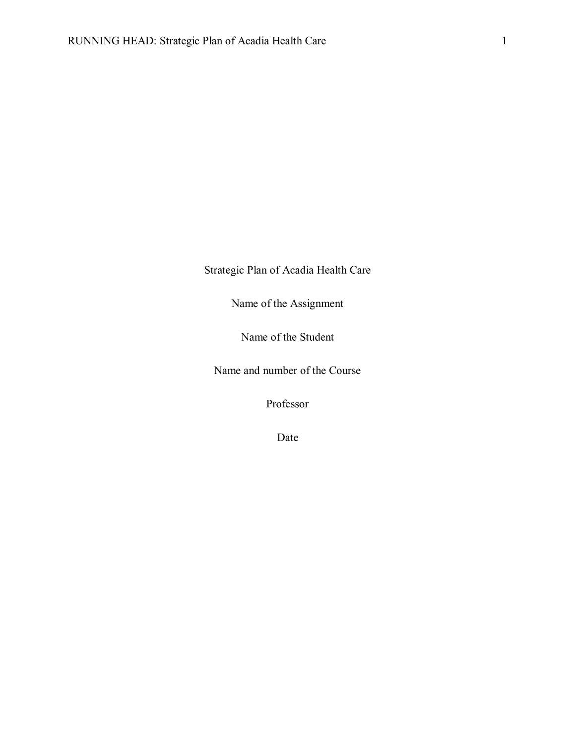 Strategic Plan of Acadia Healthcare Company (1).pdf