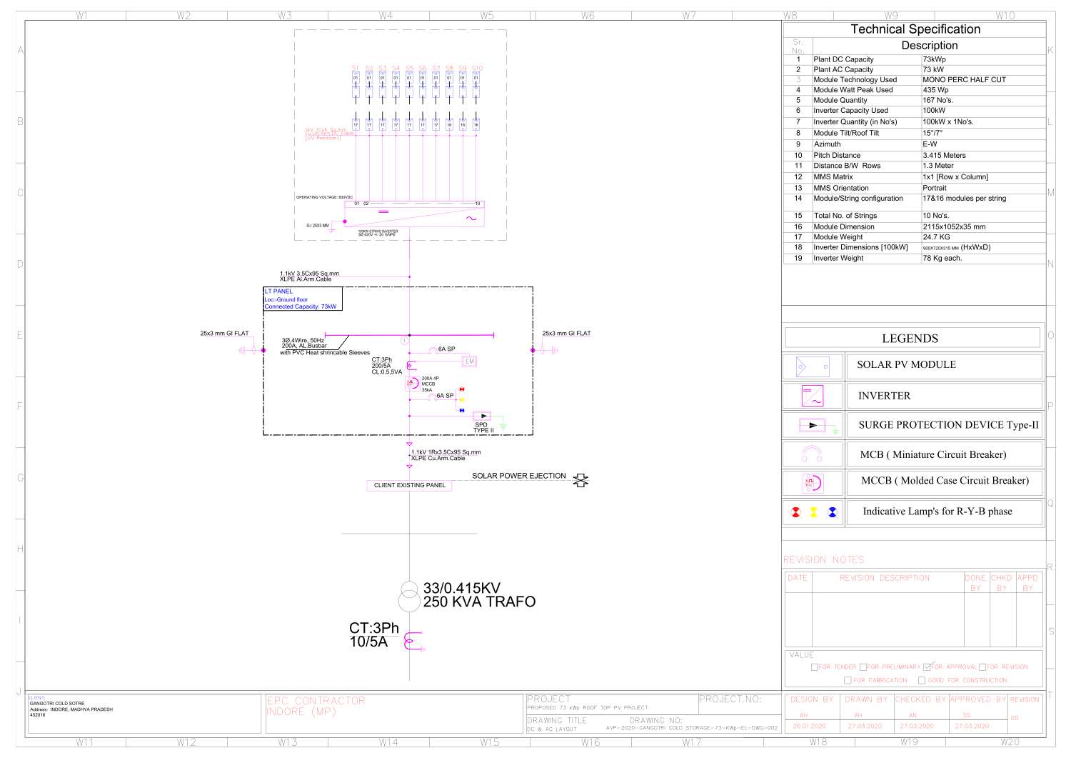 Gangotri Cold Storage-73KWp-DC & AC SLD.pdf