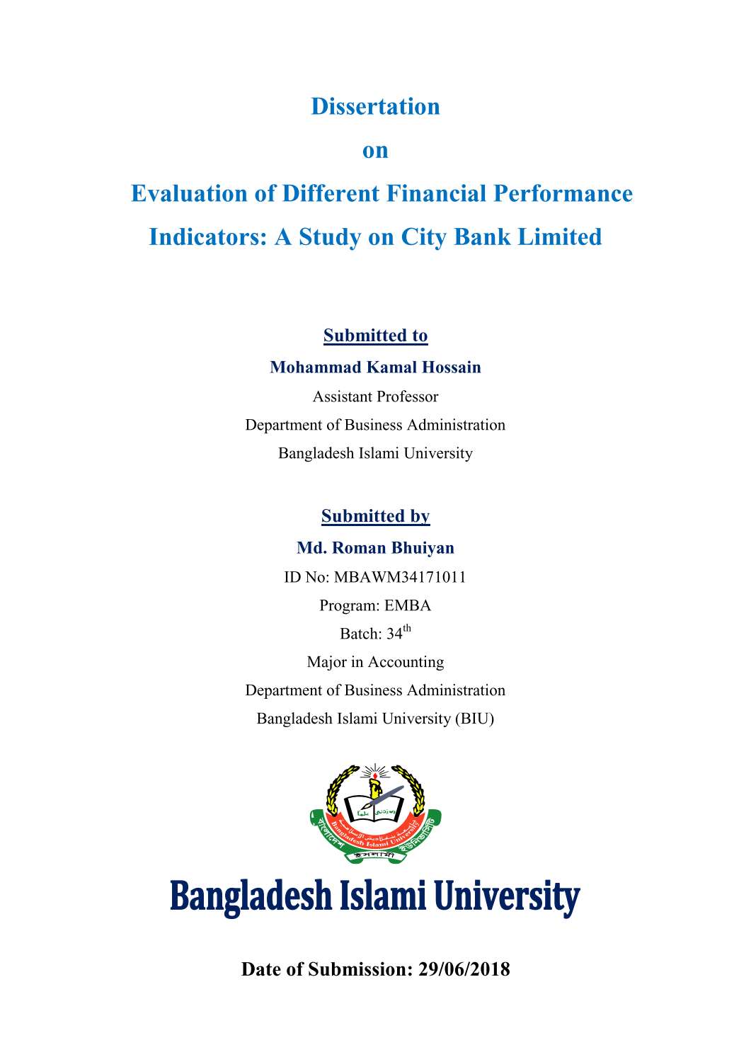 Evaluation of Different Financial Performance Indicators A Study on City Bank Limited.pdf