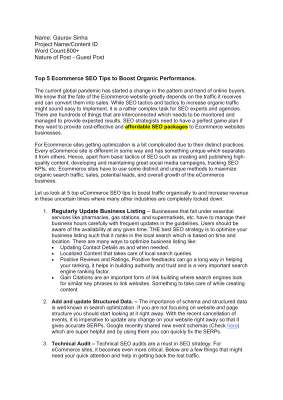 SEO Tips to Boost Organic Performance - Sample.pdf