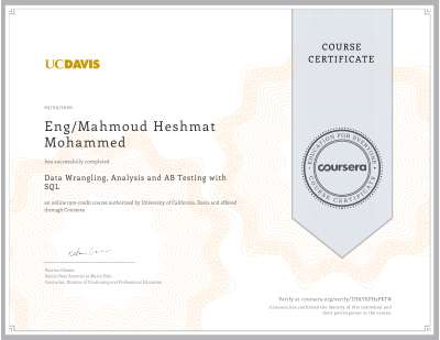 Coursera Data Wrangling, Analysis and AB Testing with SQL.pdf
