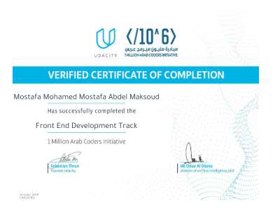 Certificate of Compelition Front End Development Track.pdf