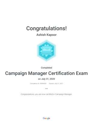 Campaign Manager Certification Exam _ Google.pdf