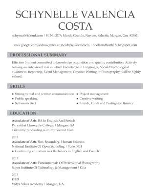 Schynelle Valencia Costa CV.PDF