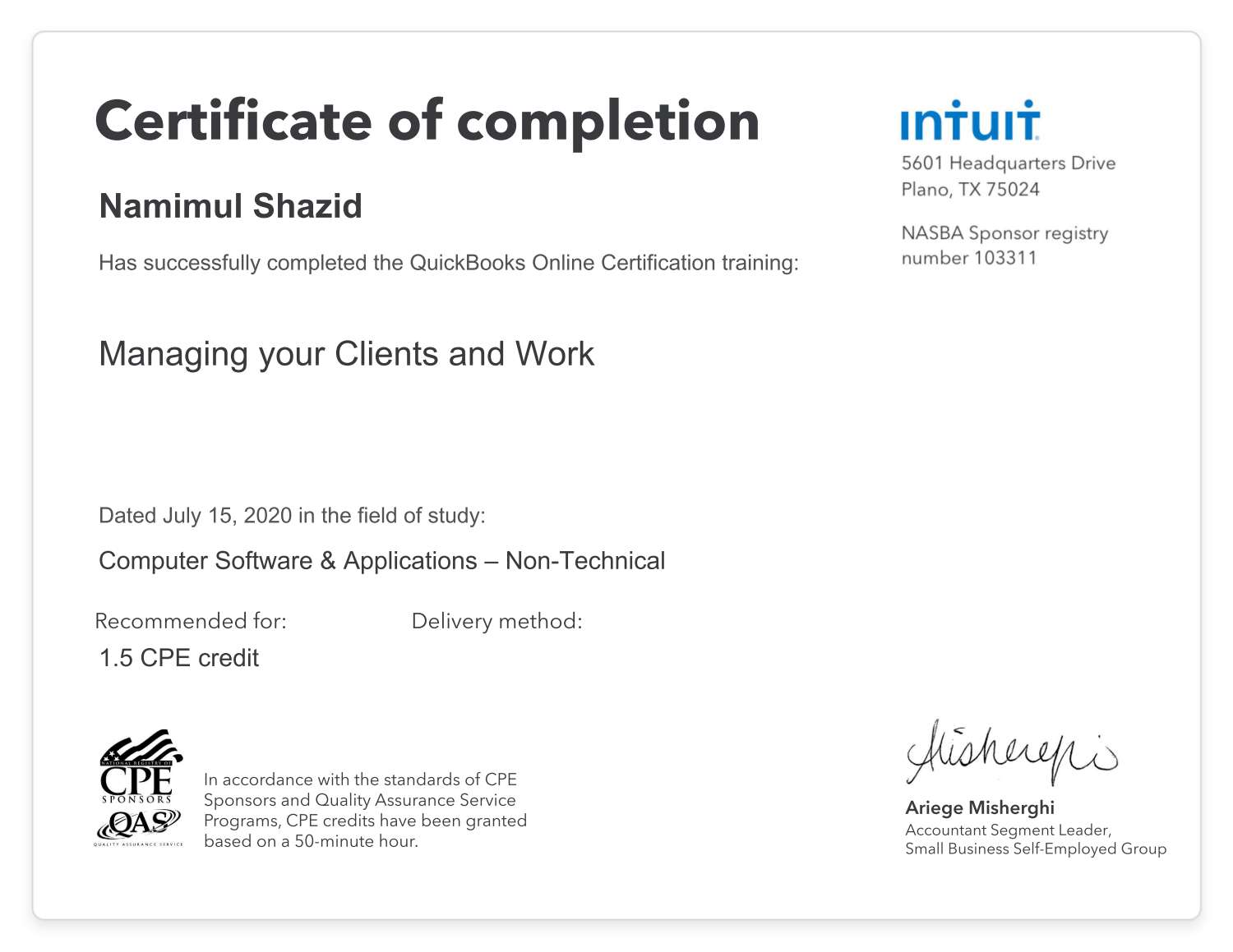 CPE credit - ManagingyourClientsandWork - Namimul Shazid.pdf
