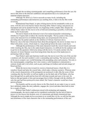 The Birth of a Nation- Movie Review .pdf