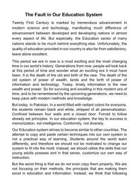 The Fault in Our Education System.pdf