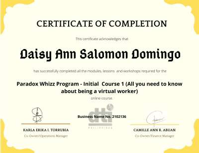 Initial Course 1 Certificate Daisy Ann Domingo (1).pdf