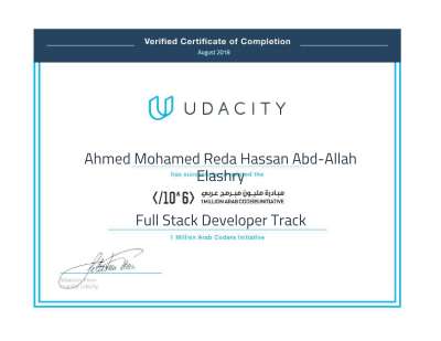 Full stack Devlopment Udacity Certificate.pdf