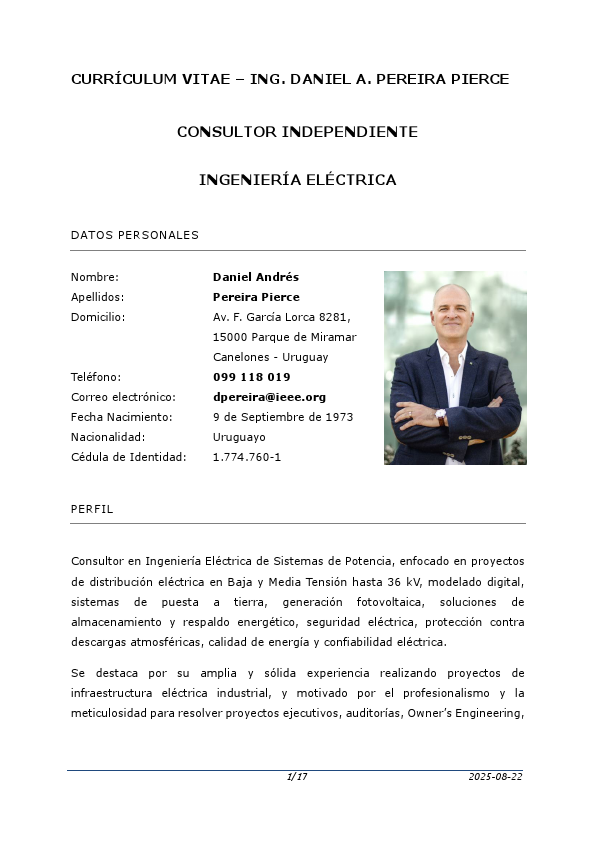 CV - Ing. Daniel Pereira Pierce_ESP.pdf