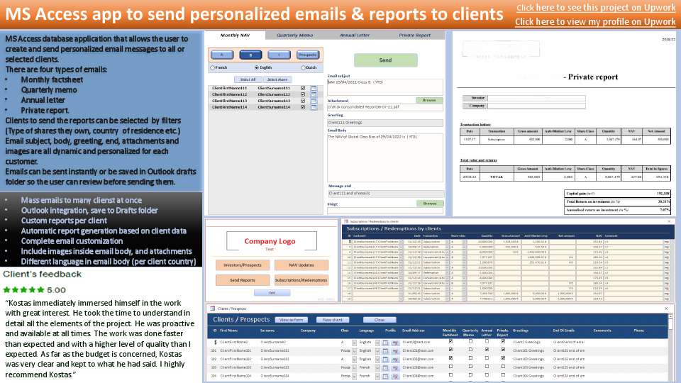 MS Access app to send personalized emails & reports to clients.pdf