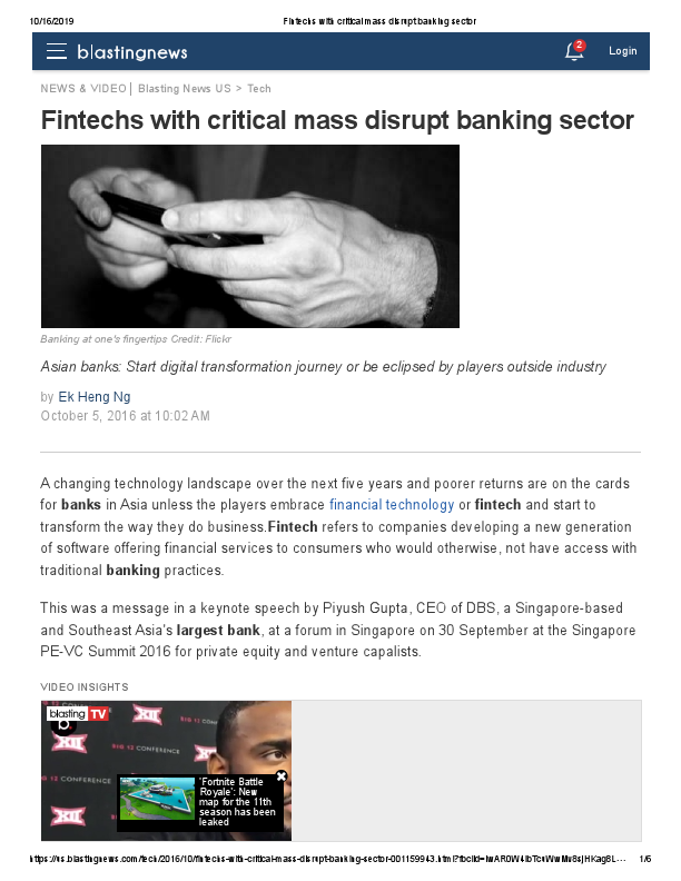 Fintechs disrupt banking sector.pdf