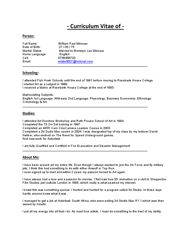 CV_WilliamPaulMinnaar.pdf