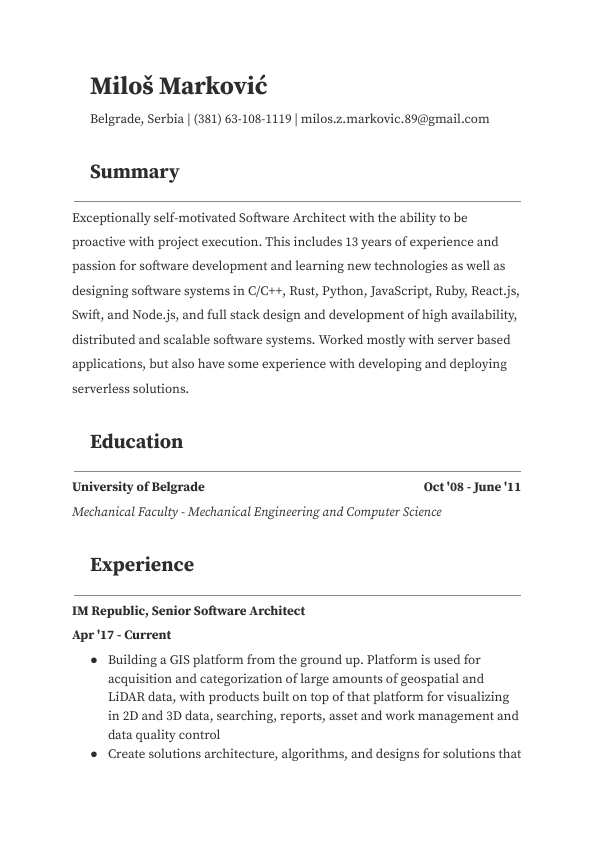 Milos Markovic Resume.pdf