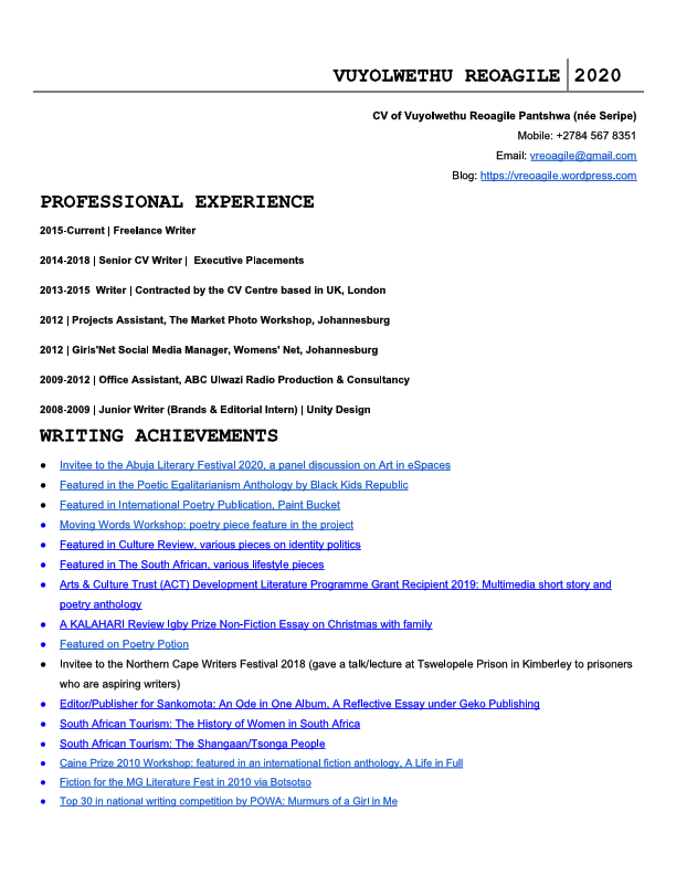 Vuyolwethu Reoagile - Resume (1).pdf