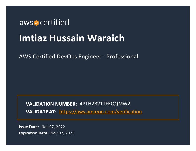 AWS Certified DevOps Engineer - Professional certificate.pdf