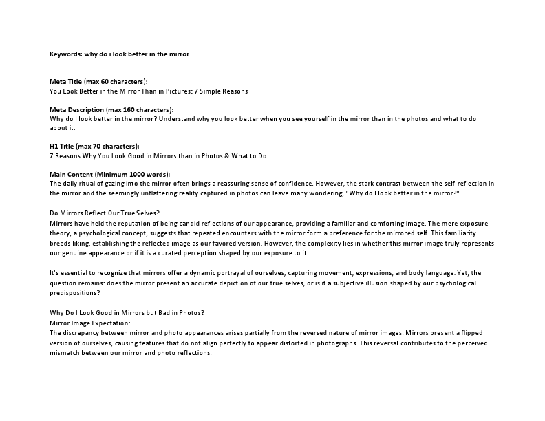 7 Reasons Why You Look Good in Mirrors than in Photos & What to Do.pdf