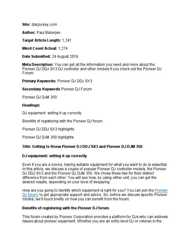Getting to Know Pioneer DJ DDJ SX3 and Pioneer DJ DJM 350.pdf