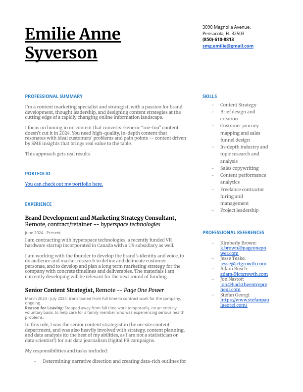 Resume - Emilie Anne Syverson - Content Marketer.pdf