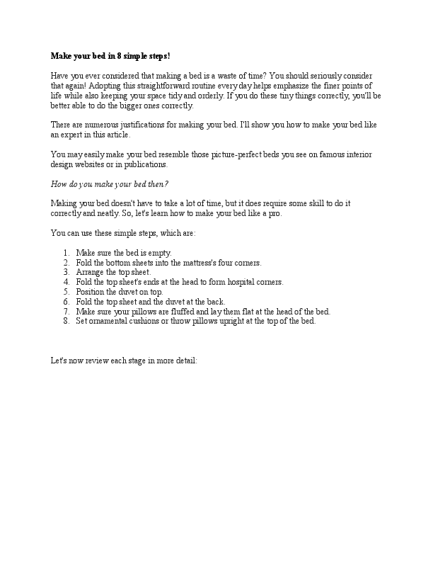How to make your bed.pdf