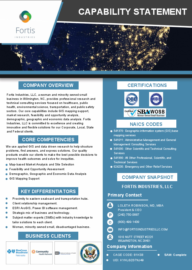 Capability Statement Fortis Industries LLC September 2023 v1.pdf