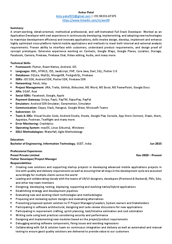 Resume - Ankur Patel.pdf