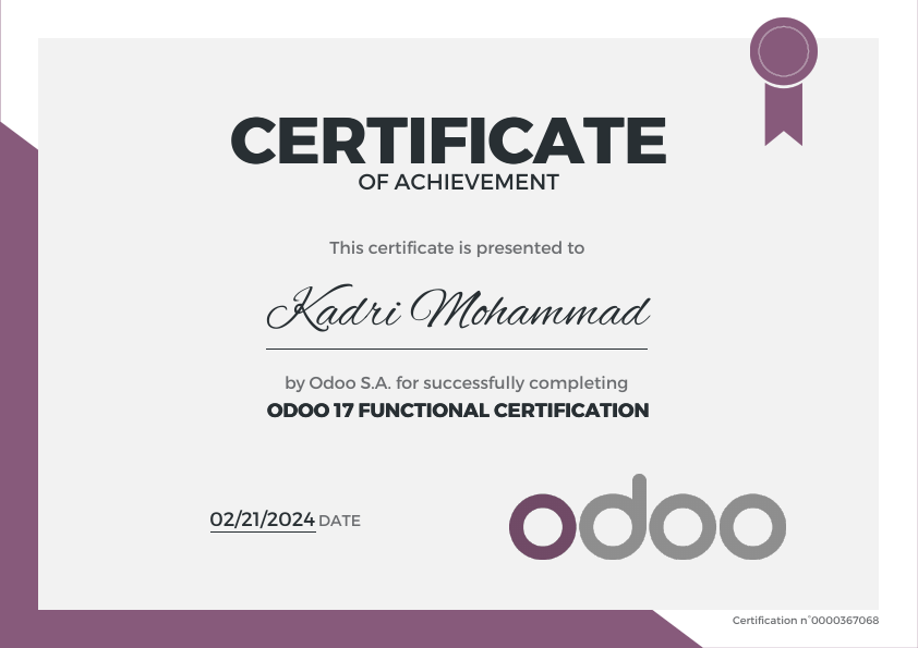 Odoo Certified Kadri.pdf